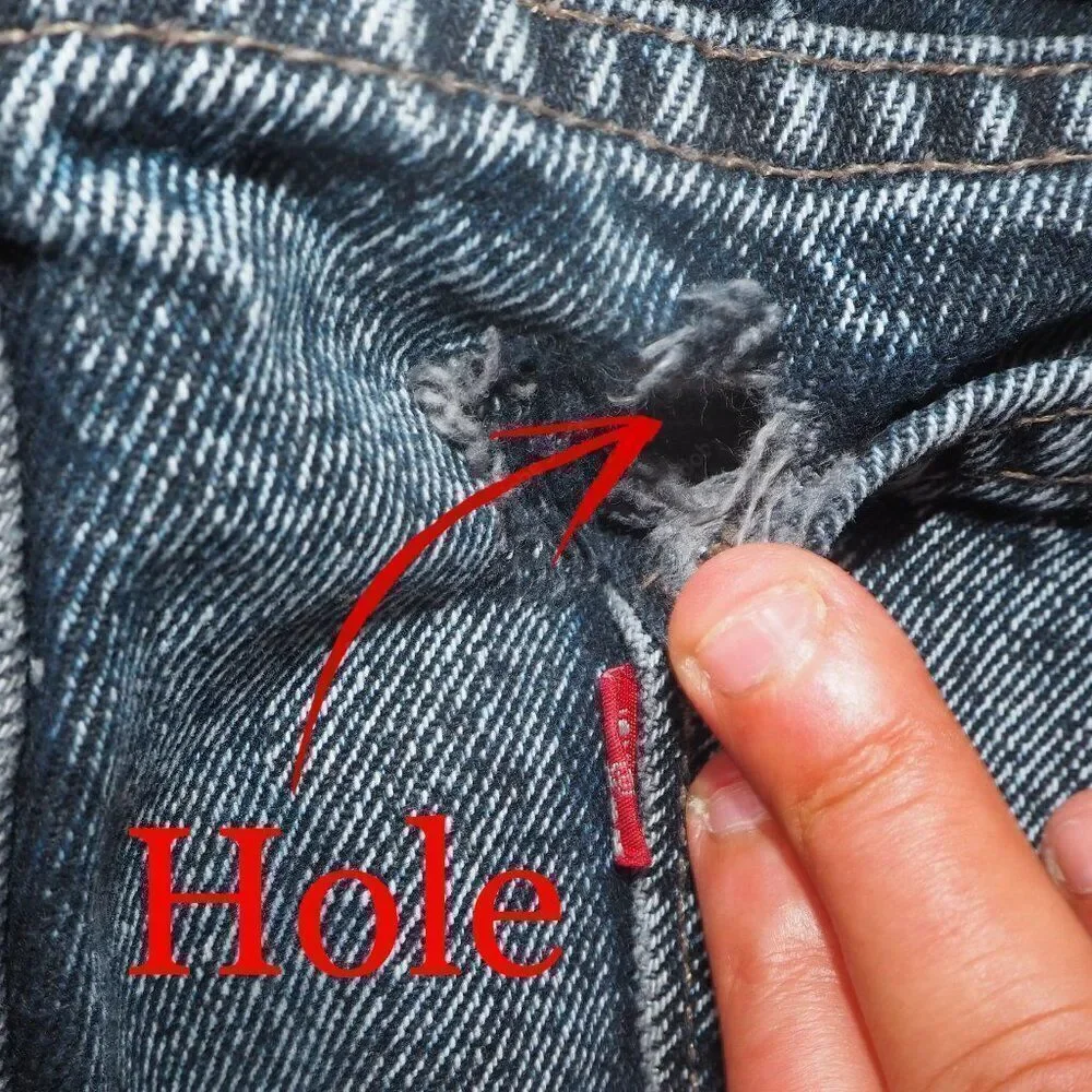 Levi Strauss & Co 550 Vintage 90s Made in‎ USA 100% Cotton Jeans Men's 36 x 32